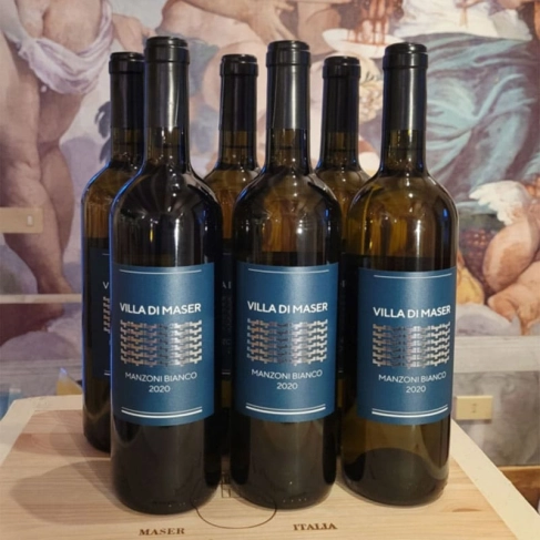 Cartone da 6 bottiglie Manzoni Bianco 2020 Asolo Montello DOC