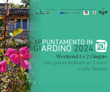 Appuntamento in Giardino – 1 e 2 Giugno 2024