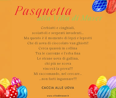 Caccia alle Uova – Pasquetta, ore 15.30