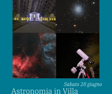 Astronomia in Villa – Sabato 28 Giugno 2025