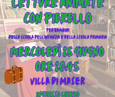Lettura animata in Villa – 25 giugno 2025