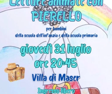 Letture animate in Villa con Pierello