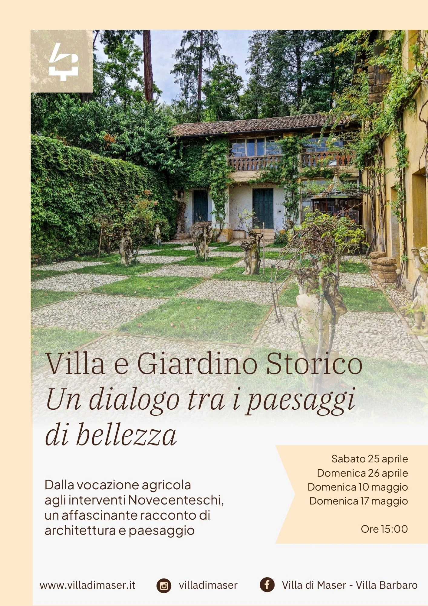 Visita guidata "La Villa e il Giardino Storico"