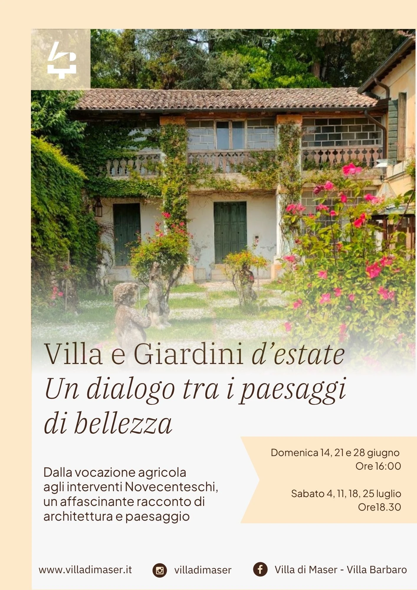 Visita guidata "La Villa e il Giardino Storico"