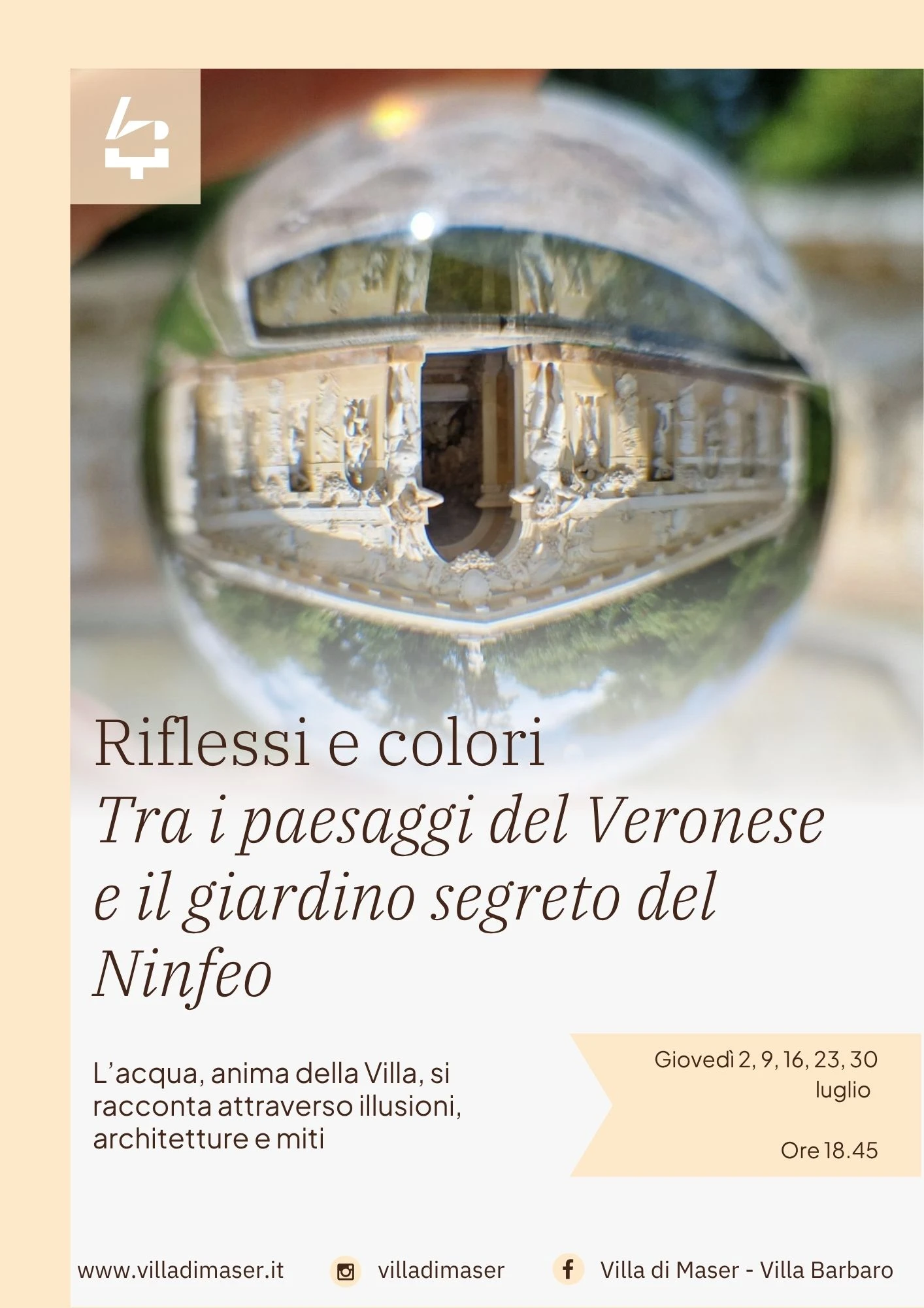 Tour guidato "Riflessi e Colori"