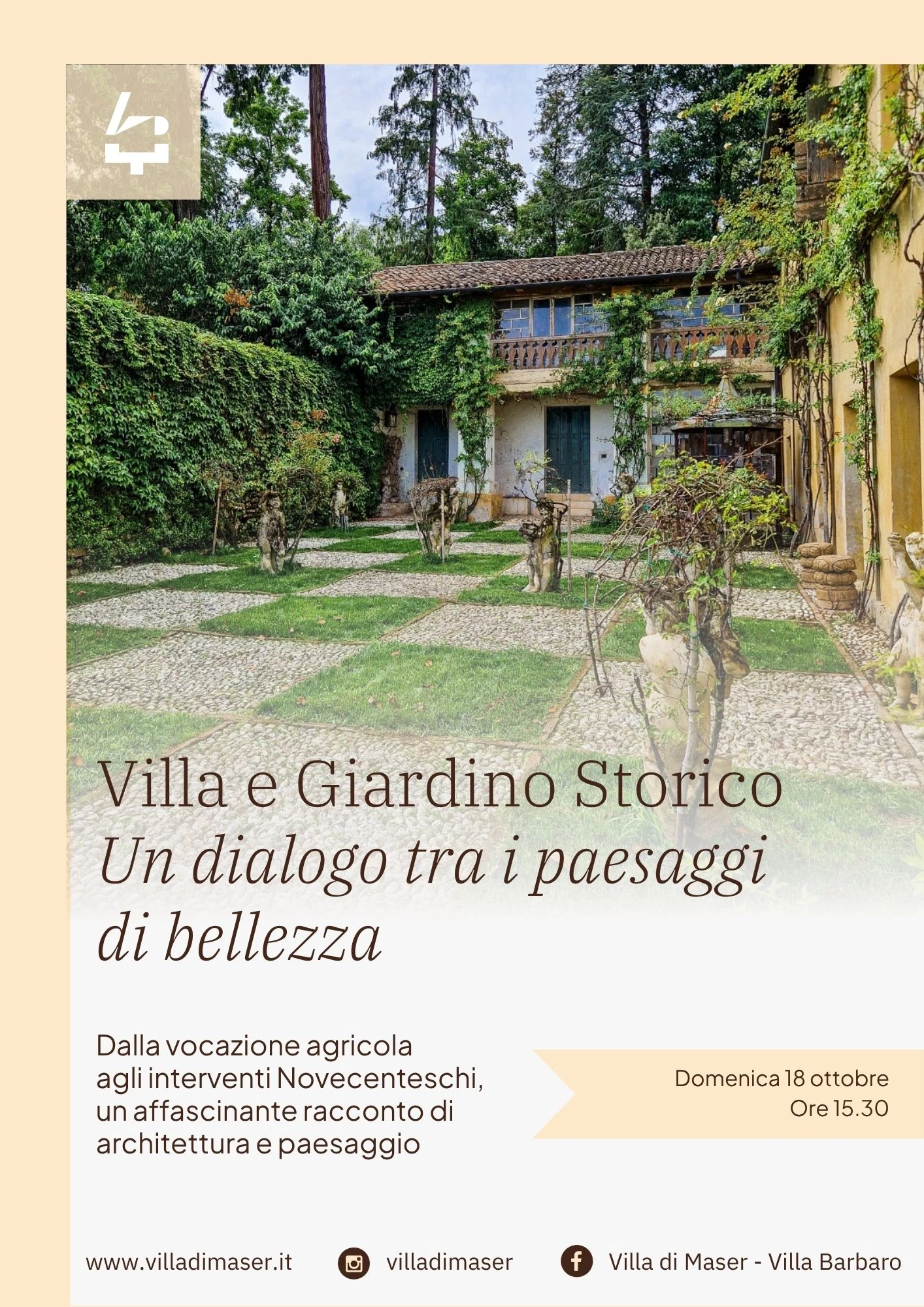 Visita guidata "La Villa e il Giardino storico"